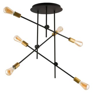 AXIS VI viseča svetilka E27 črna/zlata