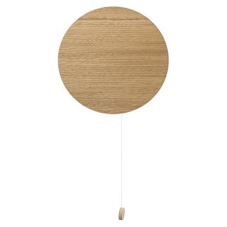 MINIMAL OAK stenska svetilka G9 hrast/črna