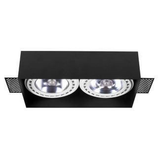 MOD PLUS II stropna svetilka GU10 ES111 črna