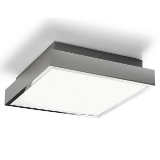 BASSA stropna svetilka LED 18W dnevno bela IP44 krom/bela