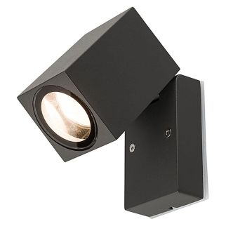 PRIMM stenska svetilka GU10 IP54 pravokotna antracit