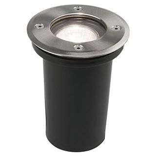 PAOLI talna svetilka GU10 IP67 okrogla srebrna