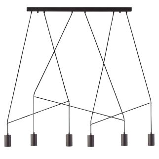 IMBRIA VI viseča svetilka GU10 črna