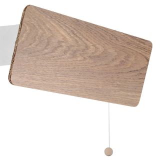 OSLO 30 stenska svetilka E14 hrast/bela