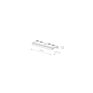 LVM TRACK BUCKLE CONNECTOR 1-fazni 48V