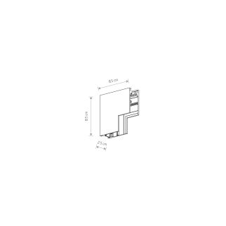 LVM INSIDE CORNER 1-fazni 48V bela