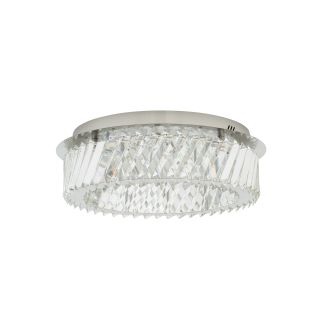 LUXORA LED stropna svetilka 20W 3000K prozorna/nikelj