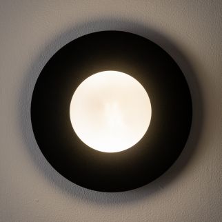 SATURN M stenska svetilka G9 črna/bela
