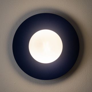 SATURN M stenska svetilka G9 navy blue/bela