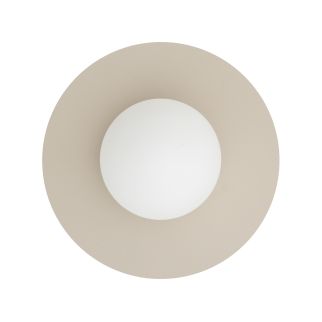 SATURN M stenska svetilka G9 bež/bela