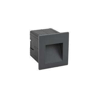 STEP stenska svetilka LED 3W toplo bela IP44 antracit
