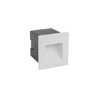 STEP stenska svetilka LED 3W toplo bela IP44 bela