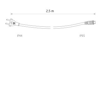 POWER CORD FOR FESTOON LIGHTS