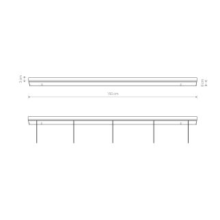 CAMELEON CANOPY B 1500 II rozete bela