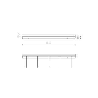 CAMELEON CANOPY B 780 rozete bela