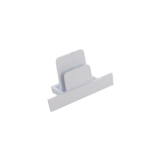 PROFILE RECESSED DEAD END CAP 1-fazni profil bela