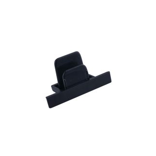 PROFILE RECESSED DEAD END CAP 1-fazni profil črna