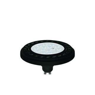 REFLECTOR LENS LED, GU10, ES111, 9W GU10 ES111 9W 4000K Črna