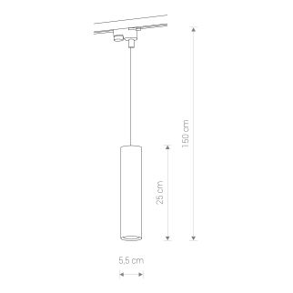 PROFILE EYE svetilka GU10 R50 bela