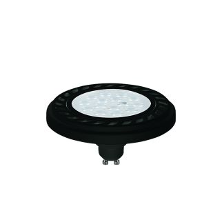 REFLECTOR LENS LED, GU10, ES111, 9W GU10 ES111 9W 3000K Črna