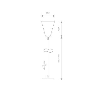 PROFILE SUSPENSION KIT 1-fazni profil črna