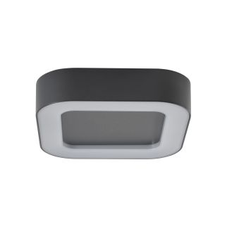 PUEBLA stropna svetilka LED 12W toplo bela IP54 antracit/bela
